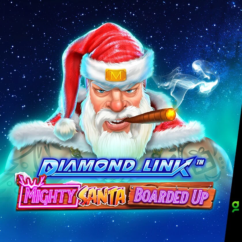 Diamond Link™: Mighty Santa Boarded Up